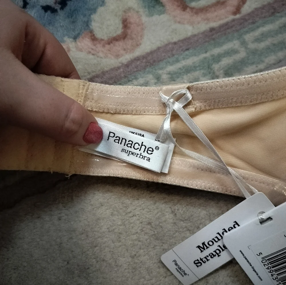 NWT Panache Moulded Strapless Bra - Picture 3 of 5